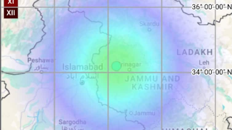 Jammu Kashmir Earthquake Magnitude 4.9 Richter Scale Baramulla Earthquake Of Magnitude 4.9 Hit Baramulla In Jammu And Kashmir