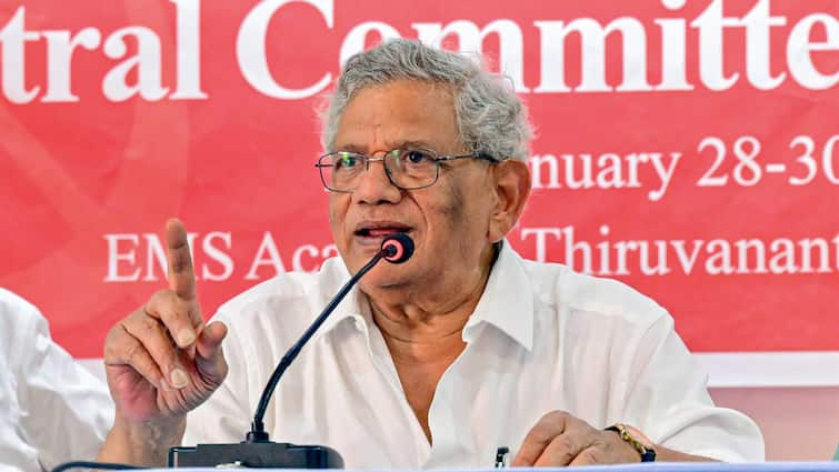 CPIM General Secretary Sitaram Yechury Admitted To AIIMS Delhi Emergency ward ICU CPI(M) General Secretary Sitaram Yechury Admitted To AIIMS Delhi