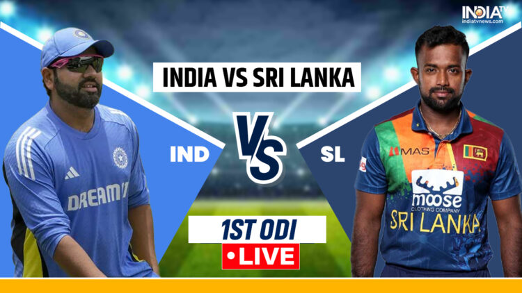 IND vs SL 1st ODI Live Score: रोहित शर्मा की अगुआई में भारत का लक्ष्य श्रीलंका पर दबदबा जारी रखना