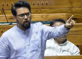 Anurag Thakur Lok Sabha Questions Congress Silence On Plight Of Hindus minorities In Bangladesh crisis Anurag Thakur Questions Congress Silence On Plight Of Hindus In Bangladesh: ‘You Spoke A Lot About Gaza But…’