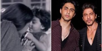 Aryan Khan Once Played Younger Version Of Shah Rukh Khan In This Film WATCH Video Aryan Khan Once Played Younger Version Of Shah Rukh Khan In One Of His Films, WATCH