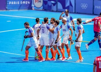 paris olympics 2024 pm modi indian men hockey team bronze medal