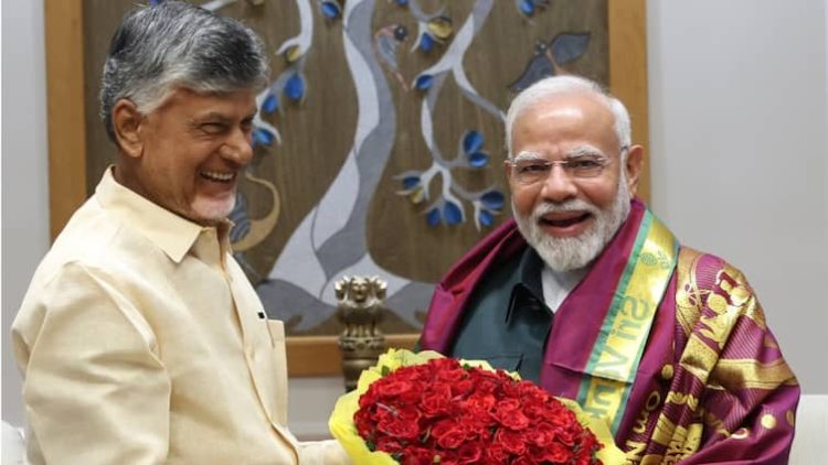 Andhra Pradesh CM Chandrababu Naidu meets PM Modi Delhi visit Nirmala Sitharaman financial support Chandrababu Naidu Meets PM Modi, Nirmala Sitharaman; Seeks Enhanced Financial Support For Debt-Ridden Andhra