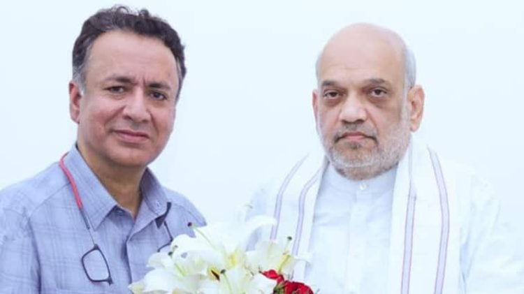 Jammu-Kashmir Apni Party Leader Chowdhary Zulfkar Ali Meets Amit Shah Likely To Join BJP Ahead Of J-K assembly elections 2024 Jammu-Kashmir: Apni Party Leader Chowdhary Zulfkar Ali Meets Amit Shah, Set To Join BJP Ahead Of Polls