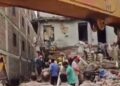 Delhi News Building Collapses in Jahangirpuri Woman Among 4 Rescued northwest Delhi building collapse news Building Collapses in Delhi