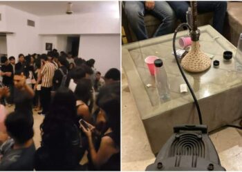 noida-police-raid-rave-party-detain-39-students-including-minors-Sector-39-Uttar-Pradesh-Noida-news Underage Drinking, Hookahs, And More: Noida Police Bust Rave Party, Minors Among 39 Students Detained