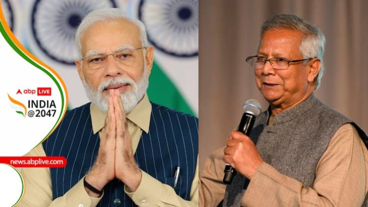 Bangladesh Crisis Modi Speaks To Yunus Invites Him To Attend Global South Summit Hosted By New Delhi india at 2047 Bangladesh Crisis: Modi Speaks To Yunus, Invites Him To Attend Global South Summit Hosted By New Delhi