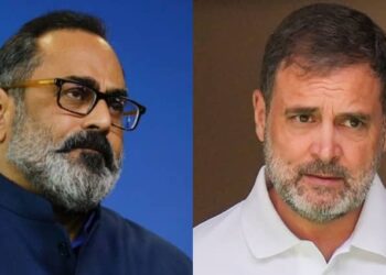 BJP rajeev chandrashekhar dismisses Rahul Gandhi ED Raid Claim Imaginary Alleges Narrative To Avoid Questions About Wayanad BJP Dismisses Rahul Gandhi