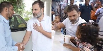 rahul-gandhi-takes-cab-ride-meets-driver-family-gig-workers-struggles-watch-video-delhi-congress Rahul Gandhi Highlights Gig Workers