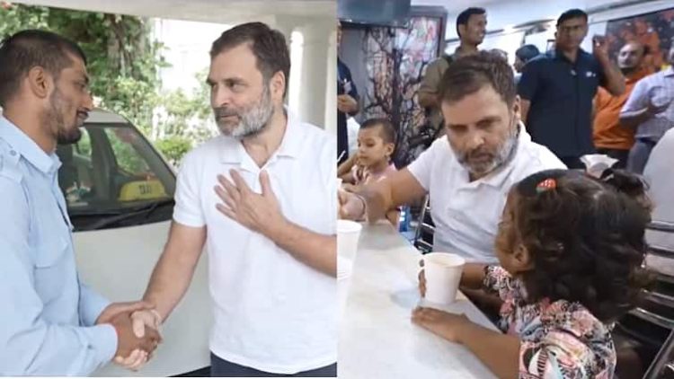 rahul-gandhi-takes-cab-ride-meets-driver-family-gig-workers-struggles-watch-video-delhi-congress Rahul Gandhi Highlights Gig Workers