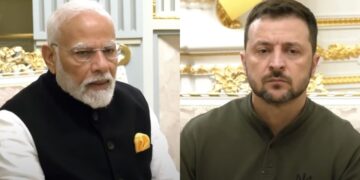 रूस-यूक्रेन युद्ध पर भारत कभी तटस्थ नहीं रहा, शांति का पक्षधर रहा: प्रधानमंत्री मोदी ने ज़ेलेंस्की से कहा