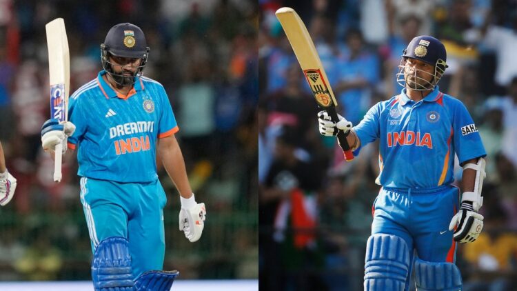 रोहित शर्मा ने रचा इतिहास, IND vs SL 2nd ODI में भारत के लिए तोड़ा सचिन तेंदुलकर का पुराना रिकॉर्ड