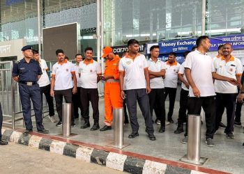 Lucknow Airport news fluorine leak Chaudhary Charan Singh International Airport radioactive alarm NDRF Mangesh Kumar Lucknow: Fluorine Leak At Airport Activates Alarm Over Radioactive Material, NDRF Inspects Shipment