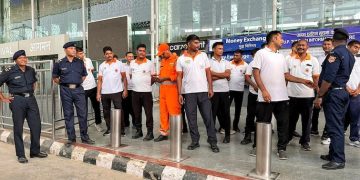 Lucknow Airport news fluorine leak Chaudhary Charan Singh International Airport radioactive alarm NDRF Mangesh Kumar Lucknow: Fluorine Leak At Airport Activates Alarm Over Radioactive Material, NDRF Inspects Shipment