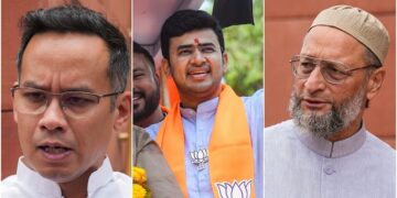 JPC for Waqf Amendment Bill Kiren Rijiju announces Lok Sabha MPs Gaurav Gogoi Imran Masood Jagadambika Pal Tejaswi Surya A Raja Owaisi Kalyan Banerjee Gaurav Gogoi, Owaisi, Tejaswi Surya In JPC Formed For Waqf (Amendment) Bill, Rijiju Announces 21 Members