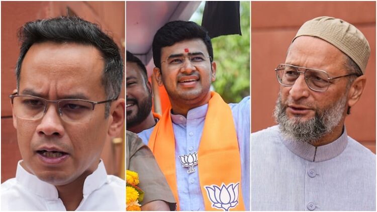 JPC for Waqf Amendment Bill Kiren Rijiju announces Lok Sabha MPs Gaurav Gogoi Imran Masood Jagadambika Pal Tejaswi Surya A Raja Owaisi Kalyan Banerjee Gaurav Gogoi, Owaisi, Tejaswi Surya In JPC Formed For Waqf (Amendment) Bill, Rijiju Announces 21 Members