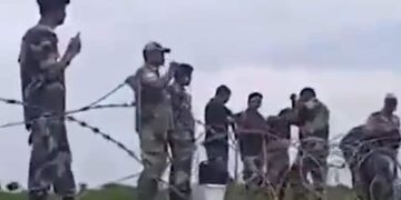 BSF Officer Wins Praise Bangladesh Refugees At Border Viral Video India-Bangladesh border Milind Deora Sheikh Hasina