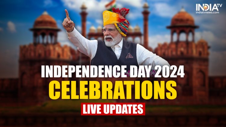 स्वतंत्रता दिवस 2024 लाइव अपडेट: पीएम मोदी ने लाल किले पर गार्ड ऑफ ऑनर का निरीक्षण किया