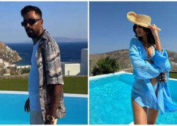 Hardik Pandya Dating Jasmin Walia After Split from Natasa Stankovic Viral Pics Sparks Rumours Hardik Pandya Dating ‘Bom Diggy’ Singer Jasmin Walia? Vacation PICS From Greece Fuel Rumours