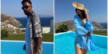 Hardik Pandya Dating Jasmin Walia After Split from Natasa Stankovic Viral Pics Sparks Rumours Hardik Pandya Dating ‘Bom Diggy’ Singer Jasmin Walia? Vacation PICS From Greece Fuel Rumours