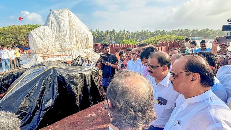 शिवाजी प्रतिमा दुर्घटना के मामले में फरार मूर्तिकार जयदीप आप्टे गिरफ्तार