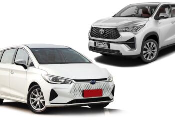 BYD ने अपनी टोयोटा इनोवा हाइक्रॉस चैलेंजर का खुलासा किया