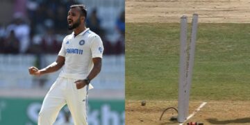 IND vs BAN: आकाश दीप ने लगातार गेंदों पर दो विकेट चटकाए, बांग्लादेश लड़खड़ा गया