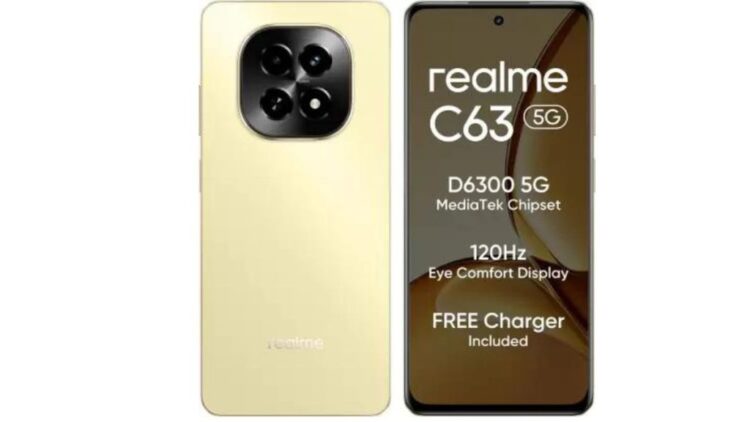 Realme C63 5G अब रोमांचक एक्सचेंज ऑफर के साथ 14% छूट पर उपलब्ध है