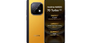 Realme Narzo 70 Turbo 5G (6 GB RAM) को 15% छूट पर पाएँ