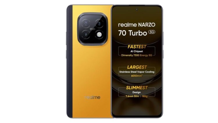 Realme Narzo 70 Turbo 5G (6 GB RAM) को 15% छूट पर पाएँ