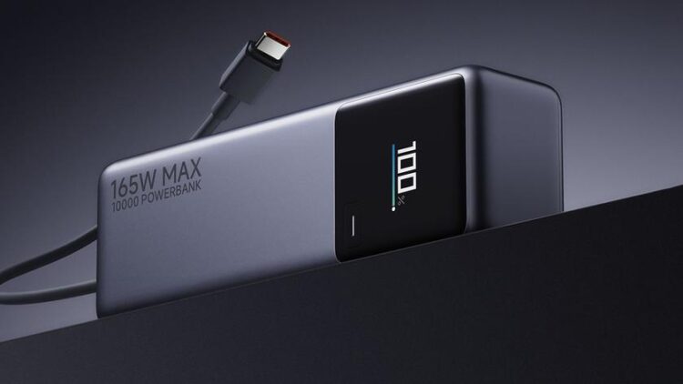 Xiaomi ने स्मार्टफ़ोन और लैपटॉप के लिए बिल्ट-इन USB-C केबल और फ़ास्ट चार्जिंग सपोर्ट के साथ 165W कॉम्पैक्ट पावर बैंक की घोषणा की