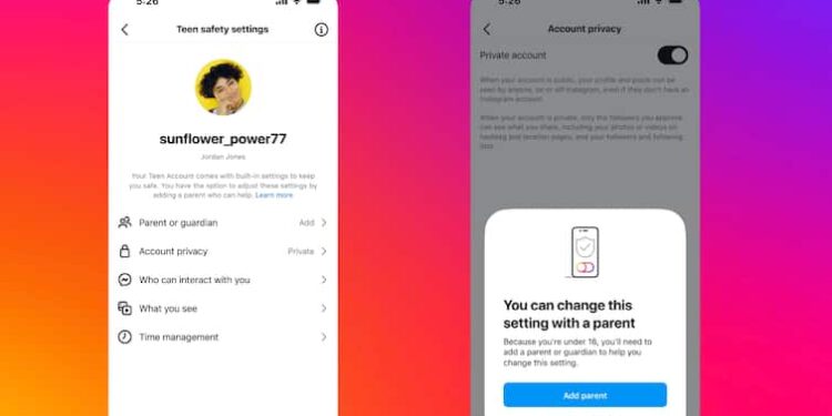 इंस्टाग्राम 18 साल से कम उम्र के यूजर्स के अकाउंट को प्राइवेट बनाएगा, डीएम को प्रतिबंधित करेगा