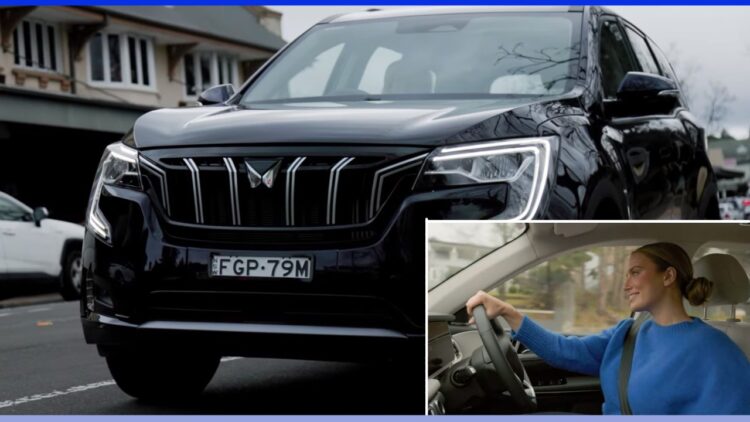 ग्रेस हेडन (मैथ्यू हेडन की बेटी) महिंद्रा XUV700 को ब्लू माउंटेन पर ले जाती हैं