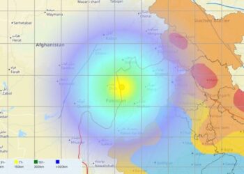 दिल्ली-एनसीआर में भूकंप के झटके महसूस किए गए, पाकिस्तान में 5.8 तीव्रता का भूकंप