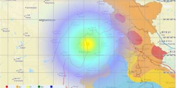 दिल्ली-एनसीआर में भूकंप के झटके महसूस किए गए, पाकिस्तान में 5.8 तीव्रता का भूकंप
