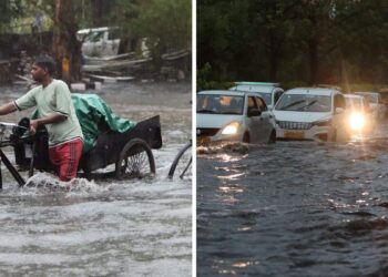 दिल्ली को मानसून से राहत, उत्तर प्रदेश में भारी बारिश से बाढ़