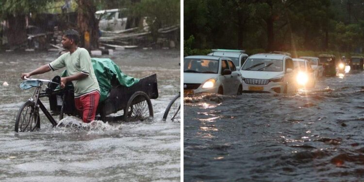 दिल्ली को मानसून से राहत, उत्तर प्रदेश में भारी बारिश से बाढ़