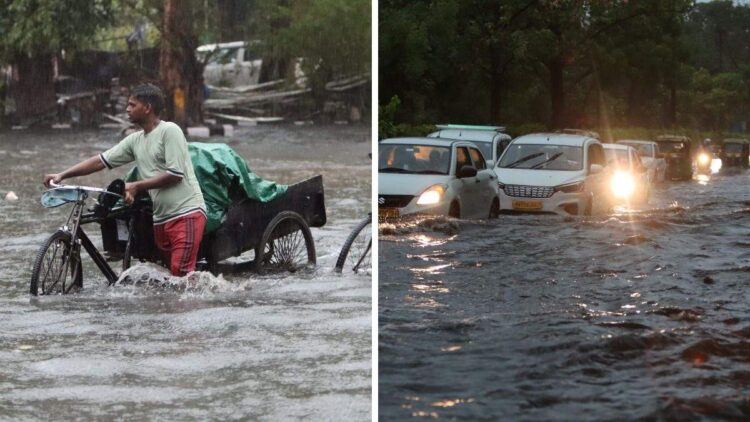 दिल्ली को मानसून से राहत, उत्तर प्रदेश में भारी बारिश से बाढ़