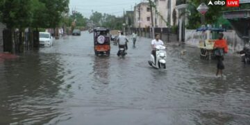 भरतपुर: भारी बारिश के बाद नदियां उफान पर, बाढ़ की स्थिति, 20 गांवों के लिए अलर्ट जारी