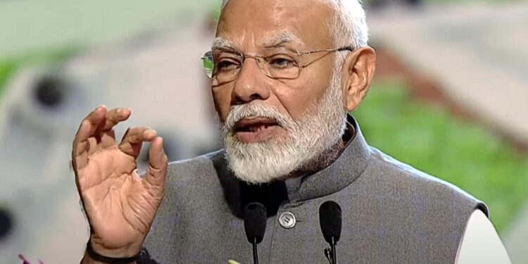 भारत का कृषि परिवर्तन दूसरों के लिए सबक है: मोदी