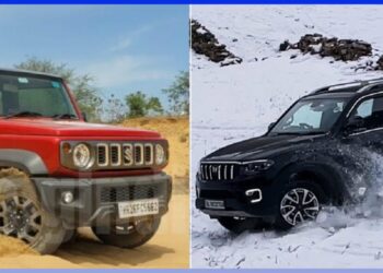 भारत की टॉप 5 सबसे सस्ती 4×4 कारें – मारुति जिम्नी से लेकर महिंद्रा स्कॉर्पियो एन तक