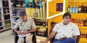 रोहतक में सनसनीखेज डकैती: शराब की दुकान से 3 लाख रुपये चोरी, अपराधी चोरी की बाइक पर भागे