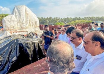 शिवाजी प्रतिमा दुर्घटना के मामले में फरार मूर्तिकार जयदीप आप्टे गिरफ्तार