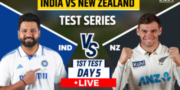 IND vs NZ लाइव स्कोर: अंतिम दिन 107 रन का बचाव करेगी टीम इंडिया; एम चिन्नास्वामी पर बारिश का खतरा मंडरा रहा है