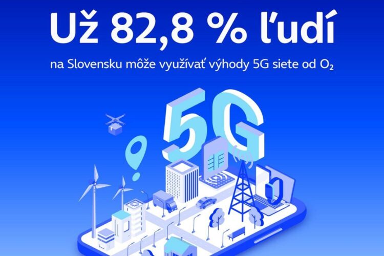 O2 स्लोवाकिया ने 82 प्रतिशत से अधिक आबादी तक 5G नेटवर्क का विस्तार किया