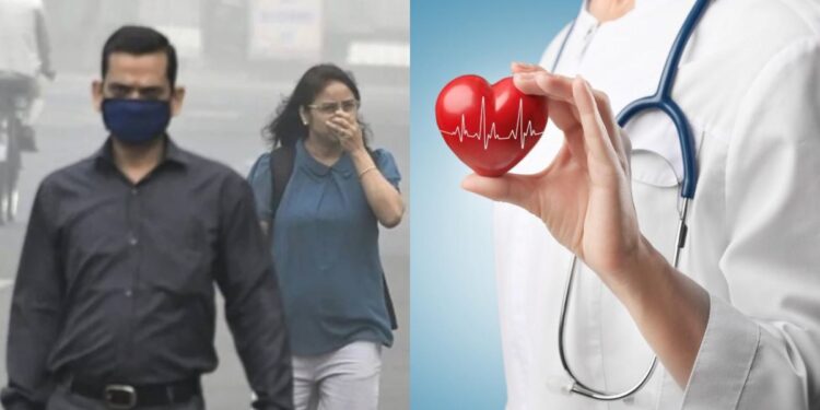 दिल्ली NCR में हाई AQI अलर्ट: वायु प्रदूषण से बढ़ रहा है दिल की बीमारियों का खतरा, जानें संकेत और बचाव के तरीके