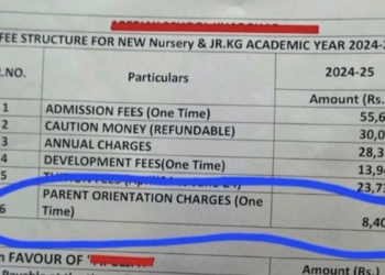 नर्सरी प्रवेश शुल्क चौंकाने वाला: ₹55,000 का मामला वायरल होने से माता-पिता की सांसें अटक गईं!