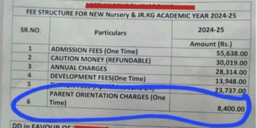 नर्सरी प्रवेश शुल्क चौंकाने वाला: ₹55,000 का मामला वायरल होने से माता-पिता की सांसें अटक गईं!