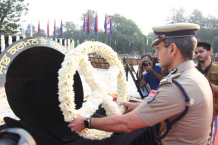 पुलिस स्मृति दिवस: पंजाब पुलिस ने पुलिस स्मृति दिवस पर शहीद नायकों को श्रद्धांजलि दी