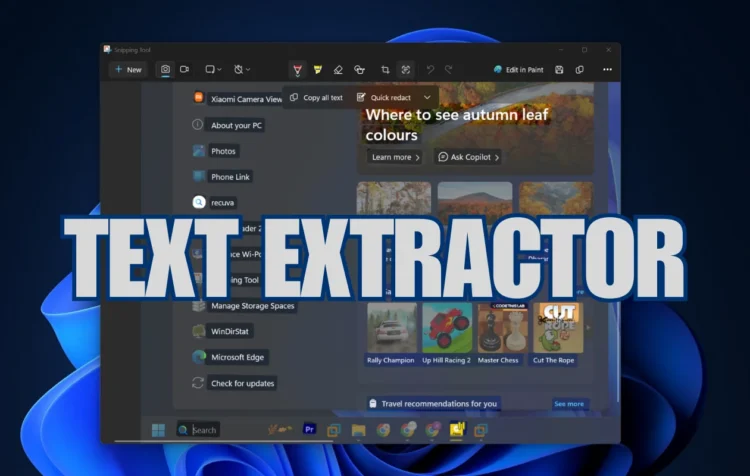 विंडोज़ 11 पर छवियों से टेक्स्ट कैसे निकालें